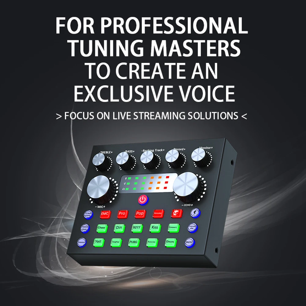 Music Audio Pro - 악기 사운드 카드 V8S 카드 흥미로운