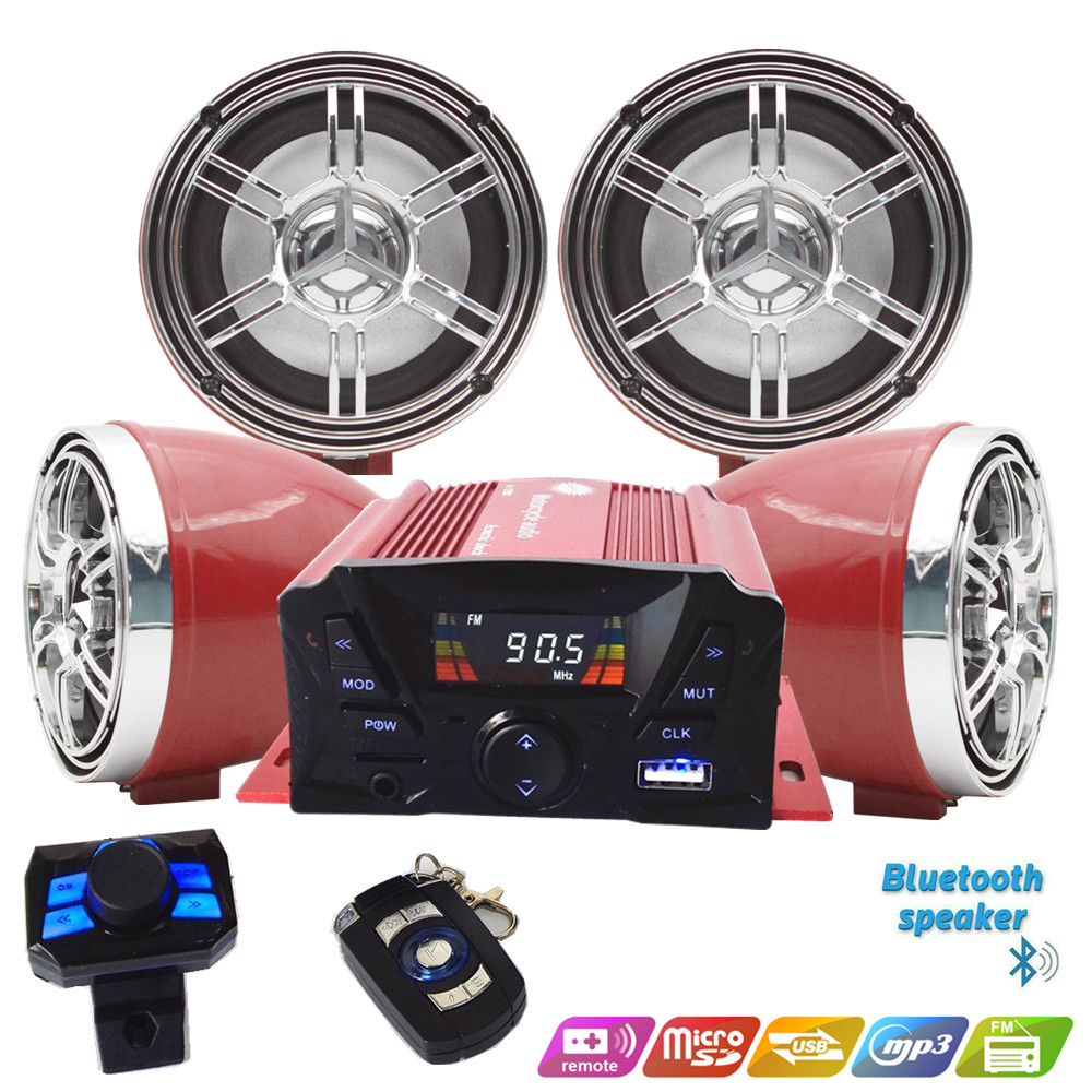 Audio Music Free Mp3 - 12V 4채널 UTV ATV 골프 카트