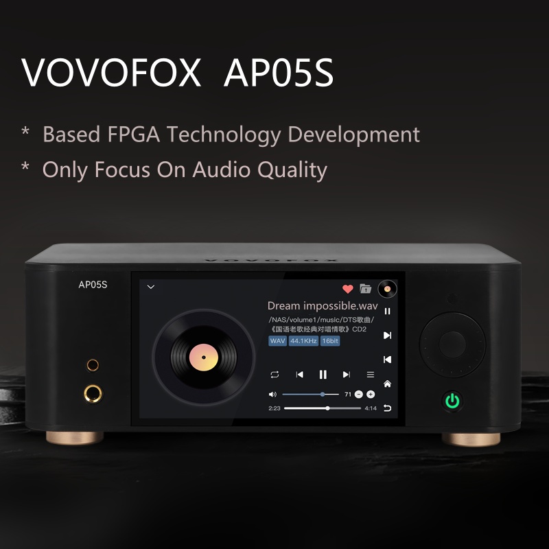 Audio Music Free Mp3 - VOVOFOX-HiFi AP05S 무손실 음악 플레이어 기반