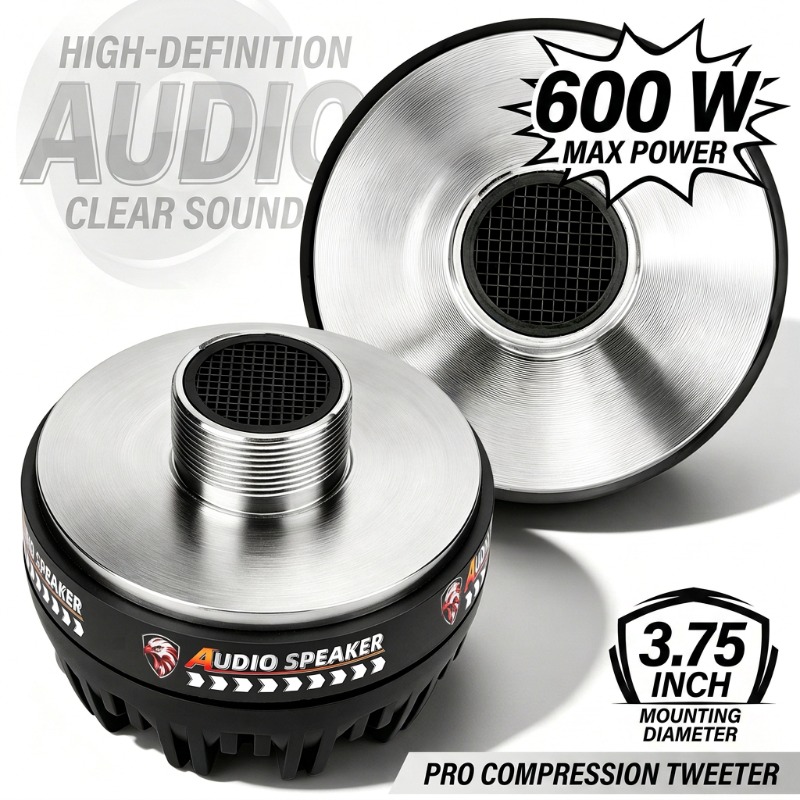 2개 3.75인치 티타늄 트위터 스피커 600W 프로  - Music Audio Pro 리뷰 및 가격